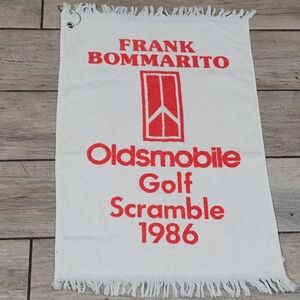 Frank Bommarito Oldsmobile Golf Scramble 1986 Towel